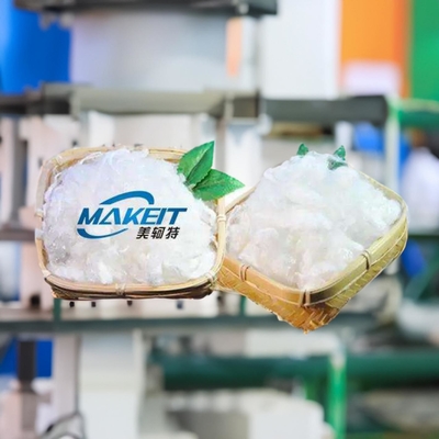 Fibras de poliéster superior para fabrico de produtos não tecidos